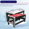 Игровой стол - трансформер DFC FERIA ES-GT-66322 2 в 1: аэрохоккей/бильярд