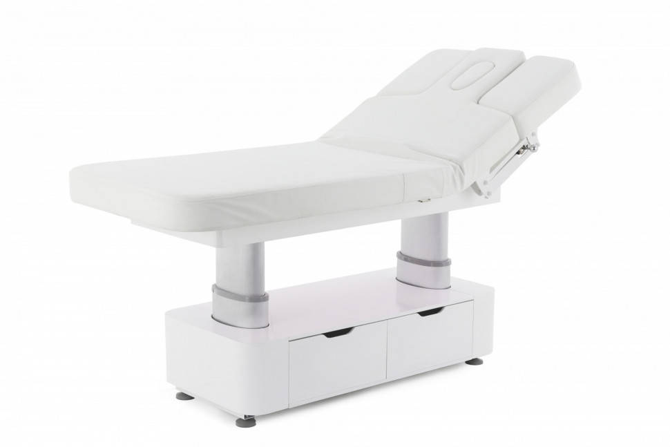 Массажный стол электричеcкий MED-MOS ММКМ-2 (КО-157Д) белый